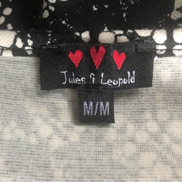 Two-piece Black & White Jules & Leopold Top & Skirt - Size M - Picture 8 of 8